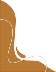 Abstract Blob Corner Vector