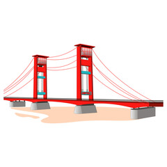 ampera bridge palembang