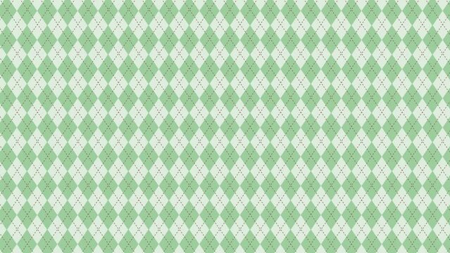Argyle checkered background animation(forest)