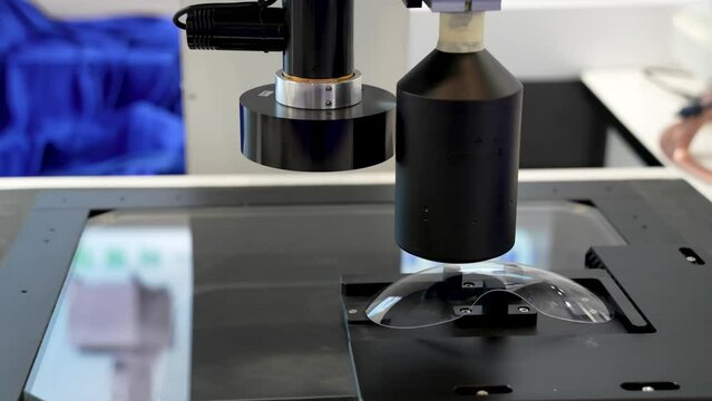 Robotic vision sensor camera system in glasses intellegence factory