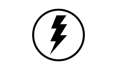 Electric logo design template