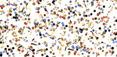 gold confetti