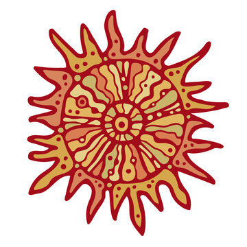 SUN Etnik, T-Schirt Print 