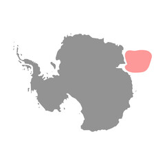 Cooperation Sea on the world map. Vector illustration.