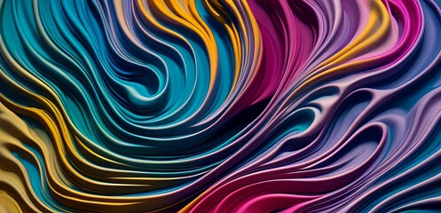 Fototapeta premium abstract background with colorful swirls 