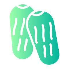 date palm gradient icon