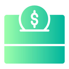 donation gradient icon
