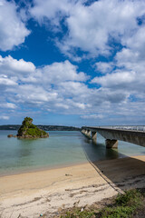 Obraz premium 古宇利大橋