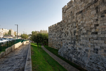 Israel - Jerusalem - Altstadtmauer