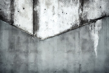 concrete wall background with generative ai technology