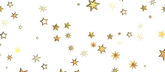 Obraz na płótnie Canvas stars background, sparkle lights confetti falling. magic shining Flying christmas stars on night