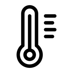 temperature line icon