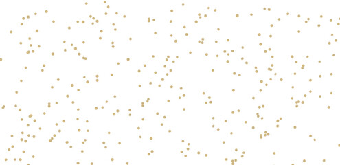 Glittering golden confetti png. Glittering golden confetti falls from above on transparent background. Celebrate festivals.