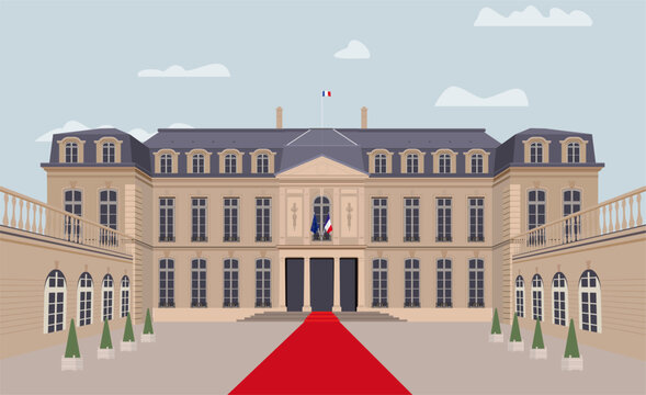 palais de l'&Eacute;lys&eacute;e, r&eacute;sidence pr&eacute;sidentielle faubourg saint honor&eacute;
