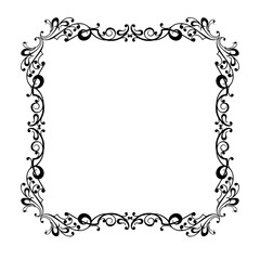 frames in vintage style with elements of ornament, art, pattern, background, texture