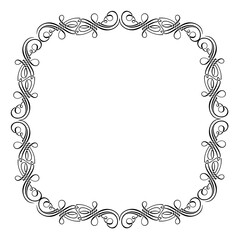 frames in vintage style with elements of ornament, art, pattern, background, texture