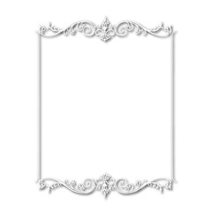 frames in vintage style with elements of ornament, art, pattern, background, texture