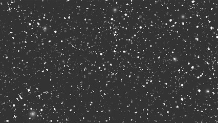 Cosmic Splatter. Luminous Grey Paint. Gray Festive Backdrop. White and Black Cosmic Splatter. Smoky Paint. Simple Grey Illustration.