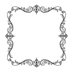 frames in vintage style with elements of ornament, art, pattern, background, texture, Vector illustration eps 10, Art.