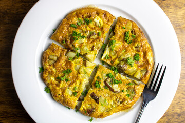 Spanish omelette