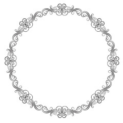 frames in vintage style with elements of ornament, art, pattern, background, texture, Vector illustration eps 10, Art.