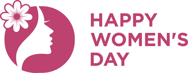 women's day background with heart pattern and typography of happy women's day text . Vector illustration. Wallpaper, flyers, invitation, posters, brochure, banners. Happy Women's day post card