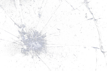 broken bullet glass texture