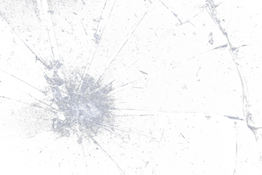 broken bullet glass texture