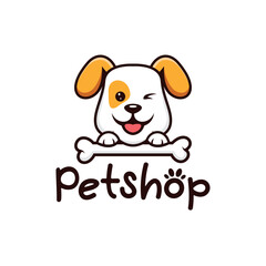 Pet Shop Logo Vector Design Template