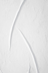 glued paper texture poster