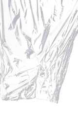 crumpled plastic wrap texture