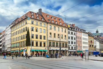 Obraz premium Street in Munich, Germany