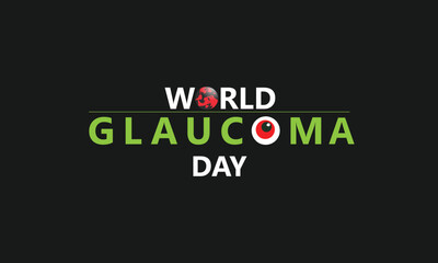 Vector illustration of a Background for World Glaucoma Day. 12 march