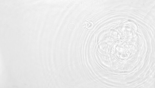 Round Water Ripples Top View