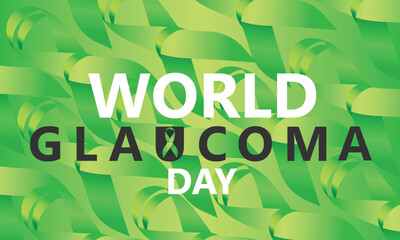 Vector illustration of a Background for World Glaucoma Day. 12 march