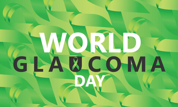 Vector illustration of a Background for World Glaucoma Day. 12 march - Powered by Adobe