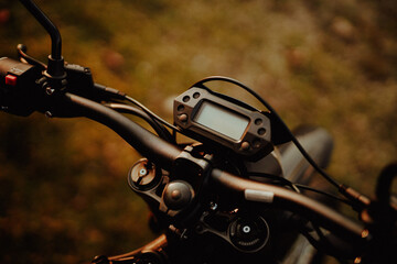 E-Motorrad Display