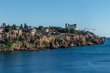 Fototapeta na wymiar Antalya cliffs