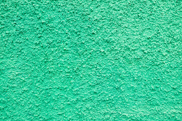 green backdrop, green plaster surface