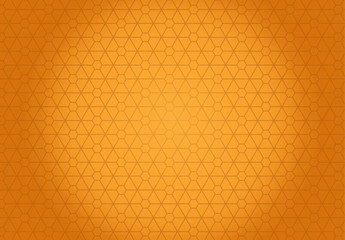 Abstract orange triangle pattern background