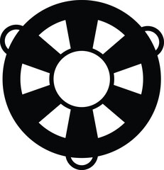 Obraz premium Lifesaver icon,vector illustration. Flat design style. vector lifesaver icon illustration isolated on White background, lifesaver icon Eps10. lifesaver icons graphic design vector symbols.
