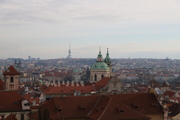 Obraz premium Vue du chateau de Prague