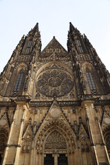 Fototapeta premium Cathédrale Saint-Guy Prague