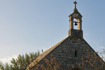 Belfry of Saint-Joachim chapel in Dinan France