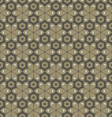 Geometric pattern. Seamless vector background. Ethnic graphic design	