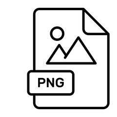 An amazing vector icon of PNG file, editable design
