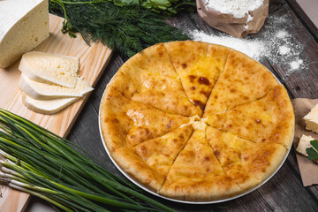 ossetian pie with cheese
