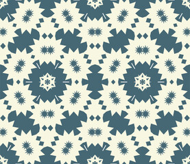 Geometric pattern. Seamless vector background. Ethnic graphic design.	