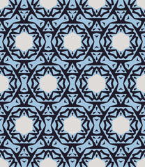 Geometric pattern. Seamless vector background. Ethnic graphic design.	