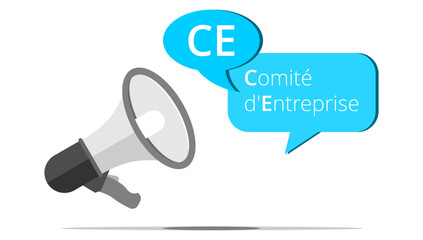 Mégaphone CE - Comité d'entreprise